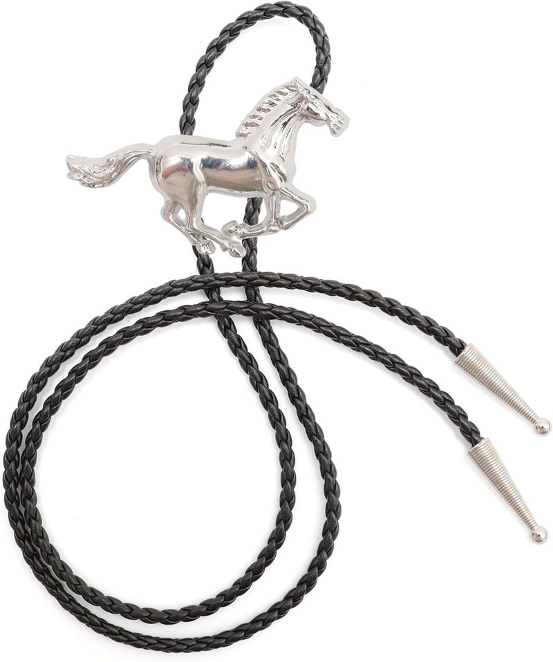 Wentur Bolo Ties for Men Western - Handmade 3D Horse Bolo Tie Design Cowboy Bolo Tie for Women Cowgirl Western Costume Accessories - Image 1